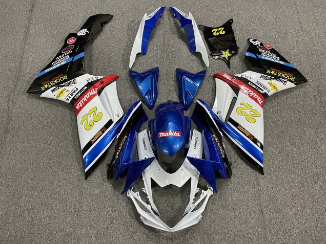 2011-2020 22 Rockstar Suzuki GSXR 600-750 Fairings