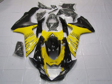 Best Aftermarket 2011-2020 Yellow Matte Black Suzuki GSXR 600-750 Fairings