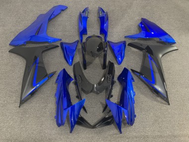 Best Aftermarket 2011-2020 Blue Black and Gray Suzuki GSXR 600-750 Fairings