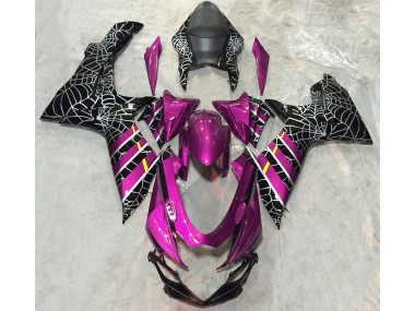 Best Aftermarket 2011-2020 Gloss Pink Spider Suzuki GSXR 600-750 Fairings