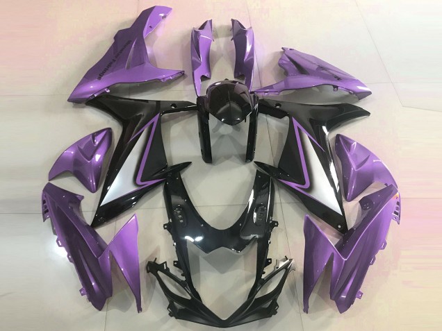 2011-2020 Gloss Purple Edges Suzuki GSXR 600-750 Fairings