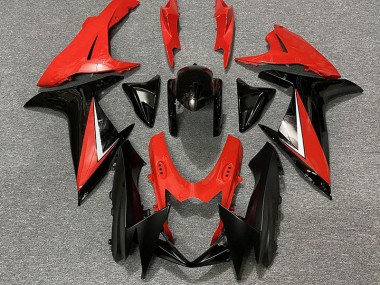 Best Aftermarket 2011-2020 Gloss Red and Black Suzuki GSXR 600-750 Fairings