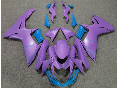 Best Aftermarket 2011-2020 Matte Purple & Blue Suzuki GSXR 600-750 Fairings