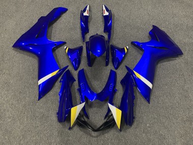 Best Aftermarket 2011-2020 Suzuki Branded Deep Blue Suzuki GSXR 600-750 Fairings