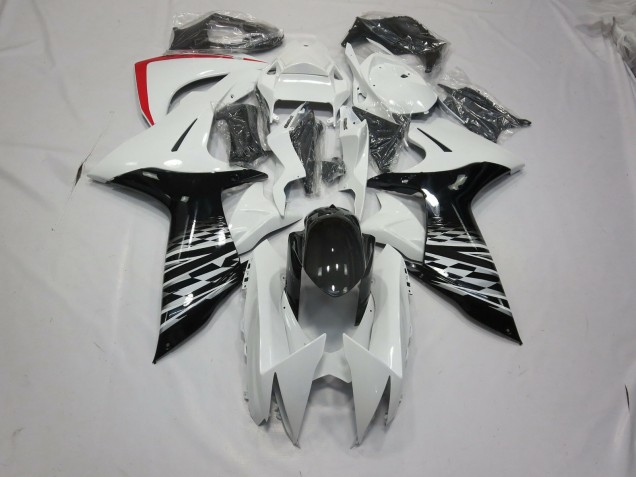 Best Aftermarket 2011-2020 White and Black Suzuki GSXR 600-750 Fairings