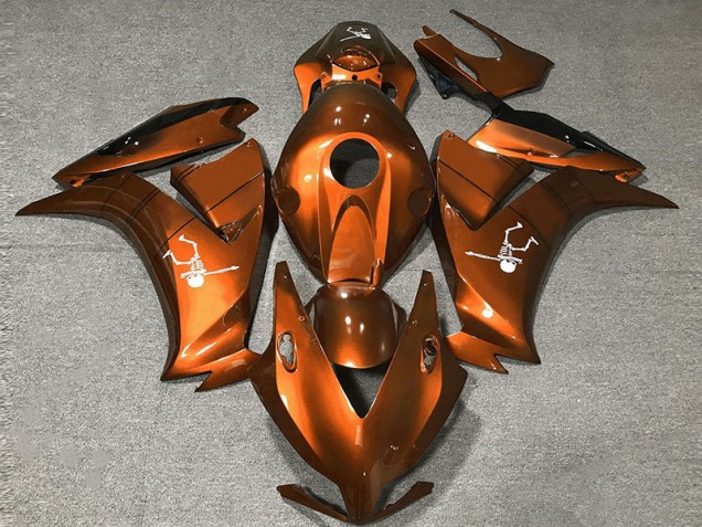 2012-2016 Deep Orange Gloss Honda CBR1000RR Fairings