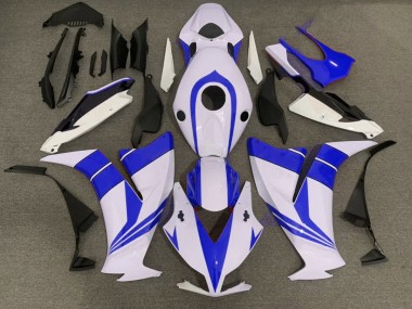 Best Aftermarket 2012-2016 Gloss Blue and White Honda CBR1000RR Fairings