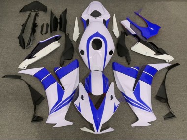 2012-2016 Gloss Blue and White Honda CBR1000RR Fairings