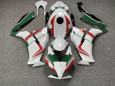 2012-2016 Gloss Red and Green Honda CBR1000RR Fairings