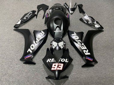 2012-2016 Matte Black Repsol Honda CBR1000RR Fairings