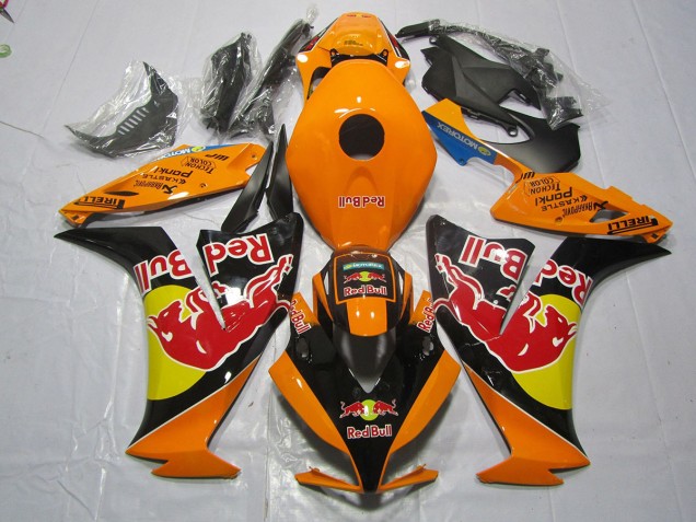 2012-2016 Orange Red Bull Honda CBR1000RR Fairings