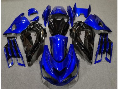 2012-2019 Gloss Blue and Black Kawasaki ZX14R Fairings