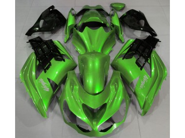 2012-2019 Liquid Green Kawasaki ZX14R Fairings