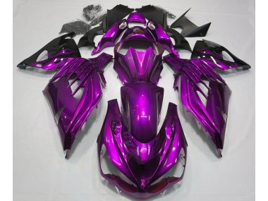 2012-2019 Mood Purple Gloss Kawasaki ZX14R Fairings