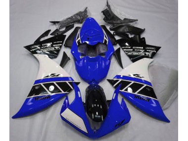 Best Aftermarket 2013-2014 Gloss Blue White and Black Yamaha R1 Fairings