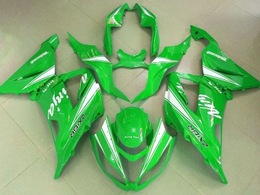 2013-2018 Green Ninja Kawasaki ZX6R Fairings