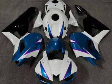 Best Aftermarket 2013-2020 Gloss Blue White and Purple Honda CBR600RR Fairings