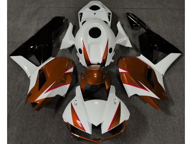 2013-2020 Gloss Orange White and Red Honda CBR600RR Fairings