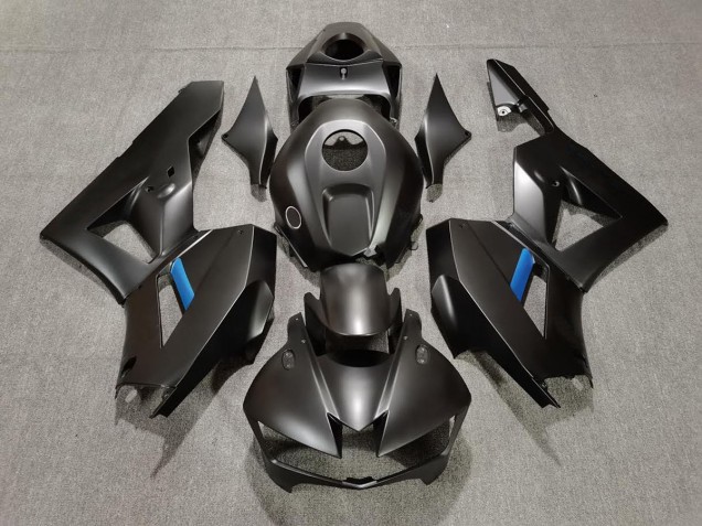 2013-2020 Matte Black & Light Blue Honda CBR600RR Fairings