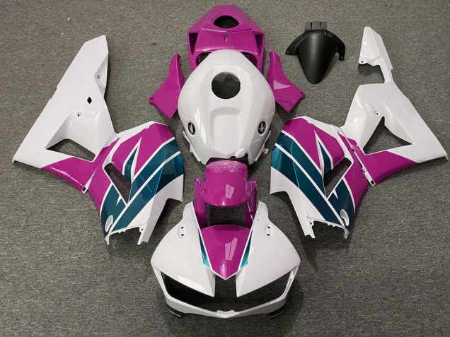 Best Aftermarket 2013-2020 Pink and Emerald Gloss Honda CBR600RR Fairings