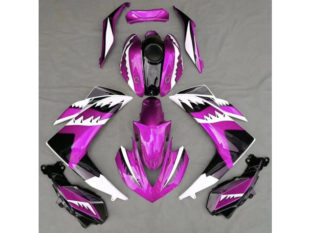 2015-2018 Pink Shark Yamaha R3 Fairings