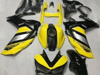 2015-2018 Yellow and Black Gloss Yamaha R3 Fairings