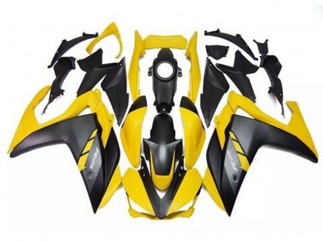 2015-2018 Yellow and Black Yamaha R3 Fairings