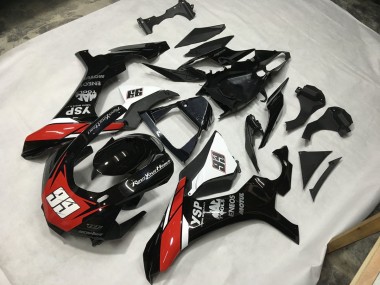 Best Aftermarket 2015-2019 Black Red and White 99 Yamaha R1 Fairings