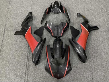 2015-2019 Carbon Fiber & Red Yamaha R1 Fairings