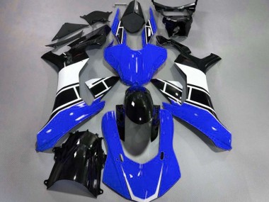 Best Aftermarket 2015-2019 Gloss Blue White and Black Yamaha R1 Fairings