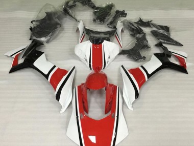 Best Aftermarket 2015-2019 Gloss White Red and Black Yamaha R1 Fairings