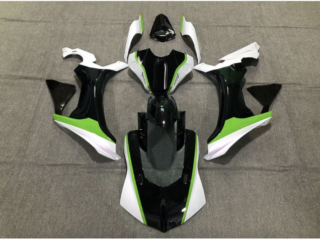 Best Aftermarket 2015-2019 Green Black and White Yamaha R1 Fairings