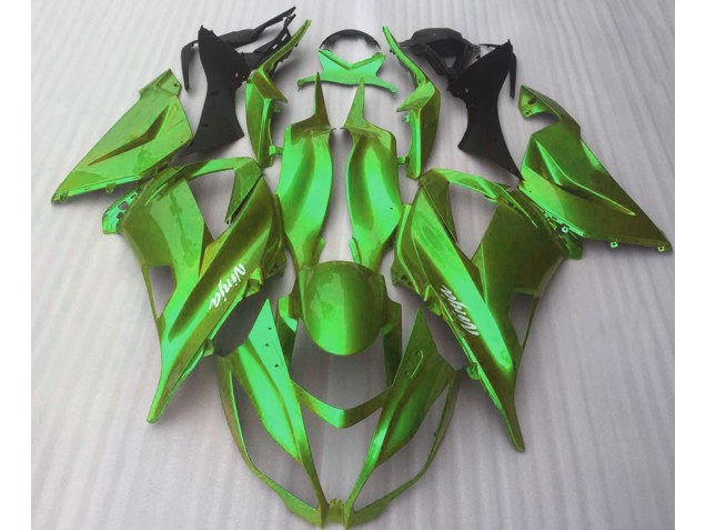 2016-2019 Candy Green Gloss Kawasaki ZX10R Fairings