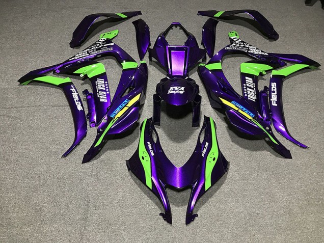 2016-2019 Pearl Purple Trickstar Kawasaki ZX10R Fairings