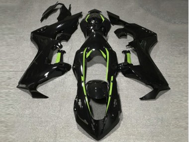 2017-2019 Gloss Black & Lime Green Lining- CBR1000RR 17-19 Honda CBR1000RR Fairings