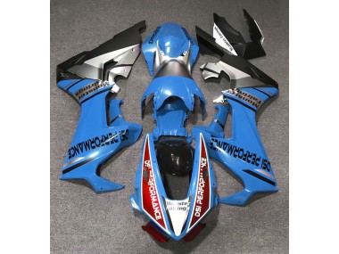 2017-2019 Gloss Blue & Red Honda CBR1000RR Fairings