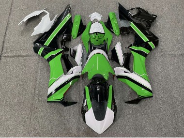 2017-2019 Gloss Green White and Black Honda CBR1000RR Fairings