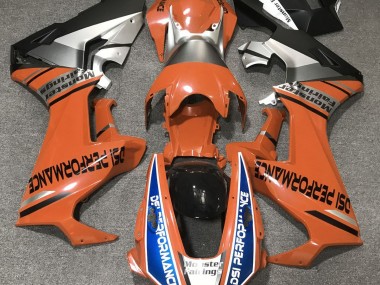 2017-2019 Gloss Orange & Blue Honda CBR1000RR Fairings