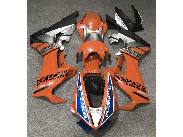 2017-2019 Gloss Orange & Blue Honda CBR1000RR Fairings