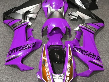 2017-2019 Gloss Purple & Orange Honda CBR1000RR Fairings