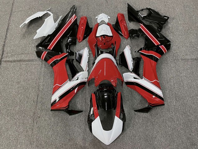 2017-2019 Gloss Red White and Black Honda CBR1000RR Fairings