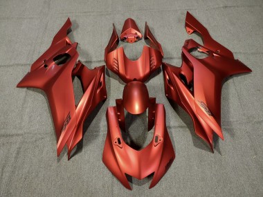 Best Aftermarket 2017-2019 Matte Red Yamaha R6 Fairings