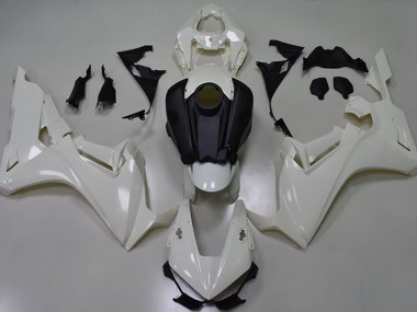 2017-2019 Pearl White Plain Honda CBR1000RR Fairings