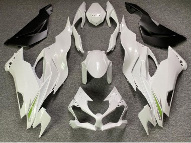 Best Aftermarket 2019-2020 Pearl White Kawasaki ZX6R Fairings