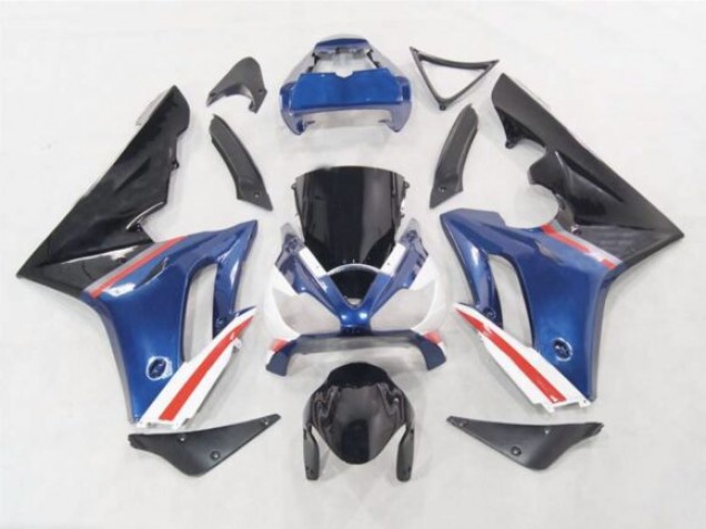 2006-2008 Blue / Red and White Triumph Daytona 675 Fairings